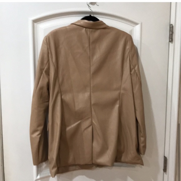 Joie faux leather blazer women’s size XL/TG - Picture 8 of 16